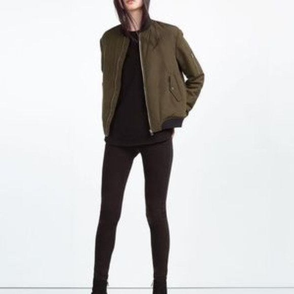 Zara Trafaluc Outwear Bomber Jacket - Picture 5 of 11